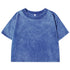 Slim Washed Cotton T-Shirt Women Casual Sport Short Sleeve Retro Tee Shirt