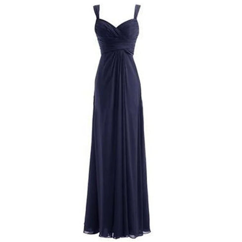 A Line Chiffon Sweetheart Bridesmaid Dress For Evening With Pleated Off Shoulder Silhouette And Lace Up Back