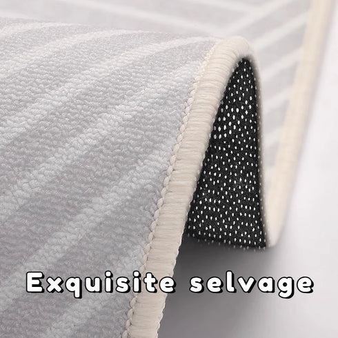 Abstract Geometric Large Rugs for Living Room Nordic Retro Home Mats Non-Slip Washable Carpet