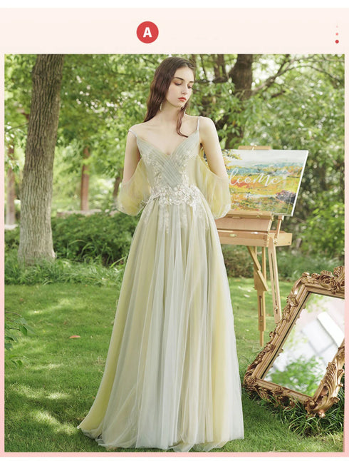 Strapless Applique Tulle Bridesmaid Dress With Floral Embellishments Evening Gown