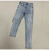 Fashion Rhinestone Jeans Female High Waist Slim Pencil Pants