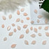 50pcs 3D Kawaii Colorful Leaf Nail Art Charms - Mixed Resin Nail Decorations and Acrylic Rhinestones for DIY Manicure Accessories and Press-On Nails