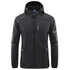 Lightweight Summer Outdoor Windbreaker Jacket for Men - Quick Dry, Sun-Protective, Ideal for Hiking, Fishing, Cycling, and Gym Activities with Hooded Design