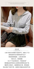 Hooded Spring Jacket for Women Short Summer Thin Zipper Cardigan Loose Work Casual Top