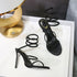 Rhinestone Snake Stiletto Gladiator Sandals For Wedding