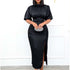 Long Dress Women Party Pleated Bandage Elegant Evening Maxi Dresses