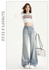 Baggy Jeans For Women Retro Denim Pants High Waist Vintage Streetwear Style Casual Everyday Wear