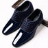 Stylish Black Lace-Up Oxfords for Men - Formal Office & Party Shoes