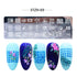 Winter Wonderland Nail Art Stamping Plate with Snowflake, Butterfly, and Rose Leaf Designs - Perfect for DIY Christmas Nail Polish Printing Template Tool