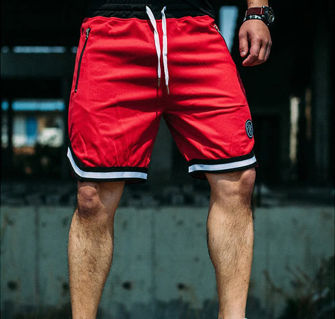 Men's Fitness Sports Shorts Gym Breathable Quick Dry Pants