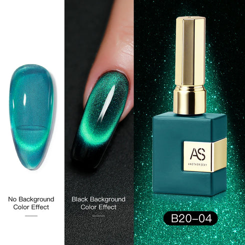 Magnetic Cat Eye Nail Gel Polish - 15ml 9D Shiny Galaxy Effect Soak Off Varnish for Stunning Nail Art, Long Lasting Manicure Essential