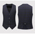 Men's Business Casual Suit Set Blazer Vest Pants Fashionable Slim Fit for Weddings and Work