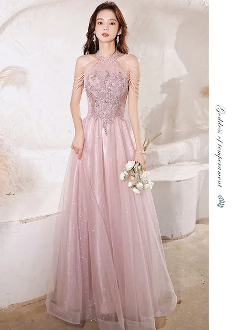 Luxury Evening Dress For Prom Summer Autumn Socialite Party