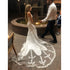 Mermaid Lace Wedding Dress Vintage Sweetheart Neck Backless Bridal Gown