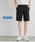 Summer Men's Suit Shorts Solid Color Business Casual Knee-length Pants