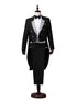 Sophisticated Tailcoat Suit for Performers - Stylish Casual Stage Jacket for All Seasons