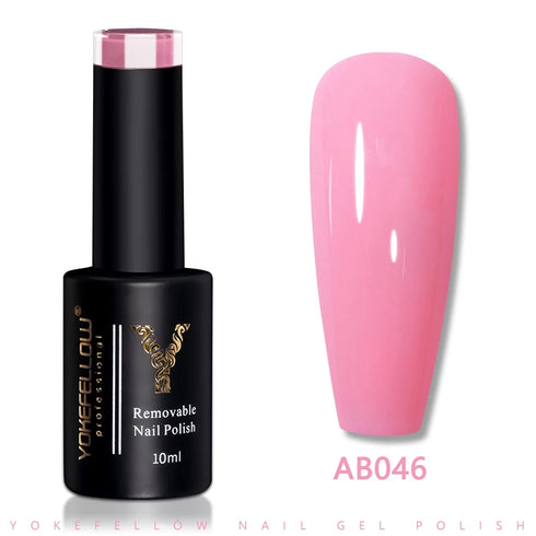 Vibrant 10ML Semi-Permanent Gel Nail Polish for Stunning Manicures - Low Odor Long-Wear Varnish - Ideal for Spring and Summer Nail Art