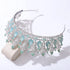 Exquisite Bridal Crystal Tiara Crown with Rhinestones for Weddings and Pageants
