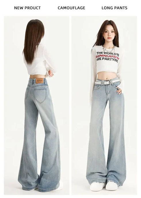 Baggy Jeans For Women Retro Denim Pants High Waist Vintage Streetwear Style Casual Everyday Wear