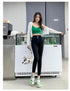 Women's High Waist Stretch Jeans - Fashionable Slim Denim Pants