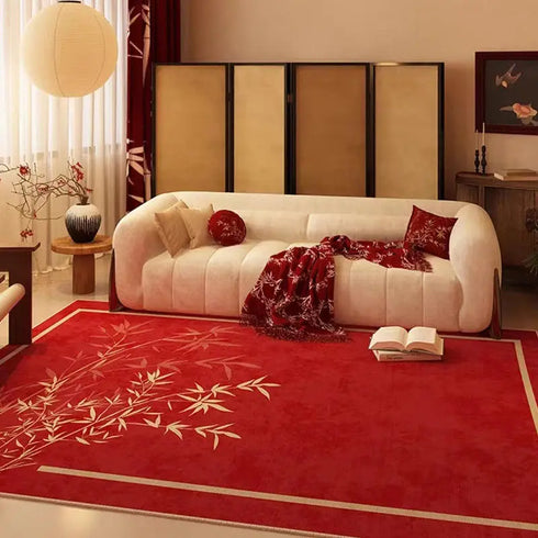 Luxury Area Rug for Living Room and Bedroom Classic Style Non-Slip Carpet