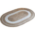 Woven Rattan Round Carpet Natural Straw Rug for Living Room Bedroom Floor Mat