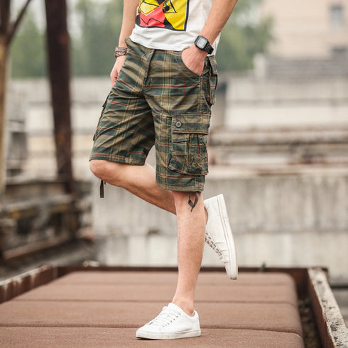 Men's Medium Pants Summer Cotton Comfortable Outdoor Beach Shorts