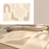 Cream Style Large Area Rug Fluffy Soft Carpet for Bedroom and Living Room Decoration