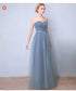 Elegant Sleeveless Tulle A-Line Bridesmaid Dress With Satin Belt And Lace Up Bow For Weddings