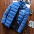 Men's Warm Stand Collar Winter Down Jacket - Casual Street Fashion Parka for Autumn and Winter Adventures