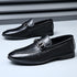 Stylish Men's Genuine Leather Pointed Loafers for Summer - Comfortable, Breathable Casual Shoes Perfect for Spring and Autumn Occasions