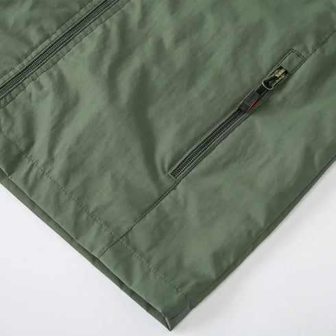 Men's Breathable Waterproof Tactical Jacket for Outdoor Activities, Fishing, Hiking, and Camping - Windbreaker and Raincoat with Pockets