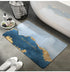 Luxury Nordic Diatomite Bath Mat Anti Slip Super Absorbent Quick Dry Floor Mat
