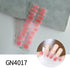 Waterproof Long Lasting Gel Nail Art Stickers for Stunning Full Cover Manicures - 9 Piece Set of Baking-Free Solid Color Decals