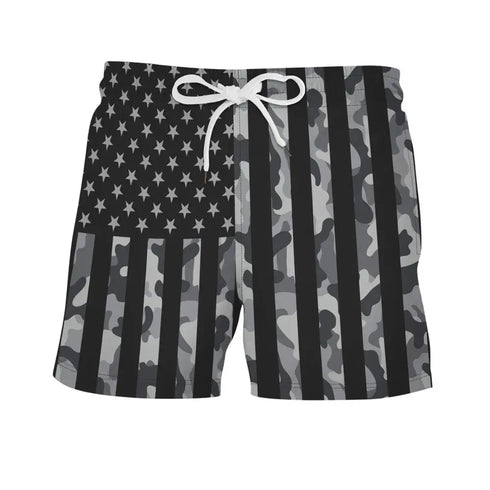 Men's Swimwear Shorts Anime 3D Surfing Board Shorts Trunks