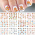 Animal Print Water Nail Decals - Cow and Leopard Designs for Stunning Winter Manicure - 12 Unique Patterns for Creative Nail Art