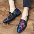 Stylish Italian Leather Dress Loafers for Men - Elegant Slip-on Moccasins Perfect for Business, Weddings, and Parties - Premium Formal Footwear for Every Occasion