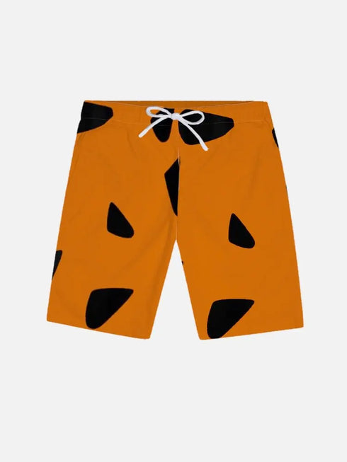 Funny Causal Pattern 3D Print Shorts Swim Trunks Beachwear