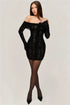 Mozision Lace Off-shoulder Sexy Maxi Dress Elegant Evening Dress