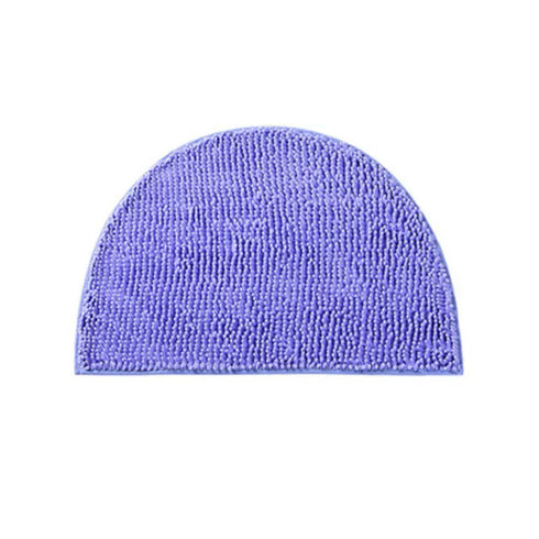 Soft Chenille Semi-Circle Mat - Anti-Slip, Dirt Trap, Doorway