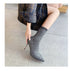 Sexy Sock Boots Knitting Stretch High Heels for Women Fashion Shoes Ankle Boots