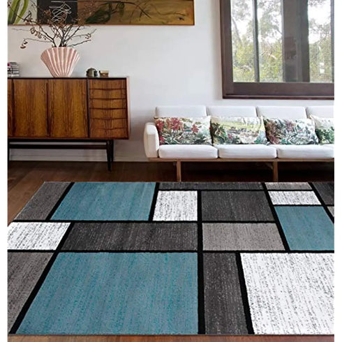 Modern Square Carpet for Living Room and Bedroom Home Decor Area Rugs