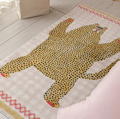 Cute Animal Plush Area Rug for Living Room and Children's Bedroom