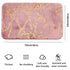 Marble Bathroom Rugs Nonslip Ultra Soft Washable Bath Mats for Bathroom Floor