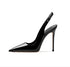 Sexy Pointed Toe Patent Strappy Party Sandals For Women