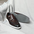 Luxury Mens Casual Sneakers Monk Strap Flats Genuine Leather Walk Shoes
