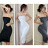 Summer Ice Silk Open Back Dress For Formal Occasions