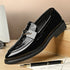 Large Size Men's Dress Shoes Soft Sole Casual Wedding Footwear