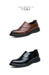 Fashion Men's Dress Shoes Formal Loafers Leather Wedding Shoes for Men