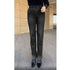 Elastic Waist Jeans For Women High Waist Wide Leg Denim Pants Loose Fit Casual Trousers